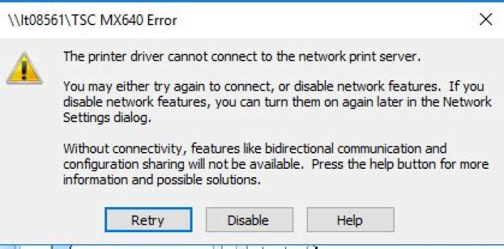 How to fix error 