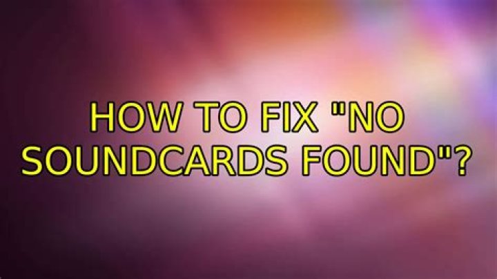 How to fix 