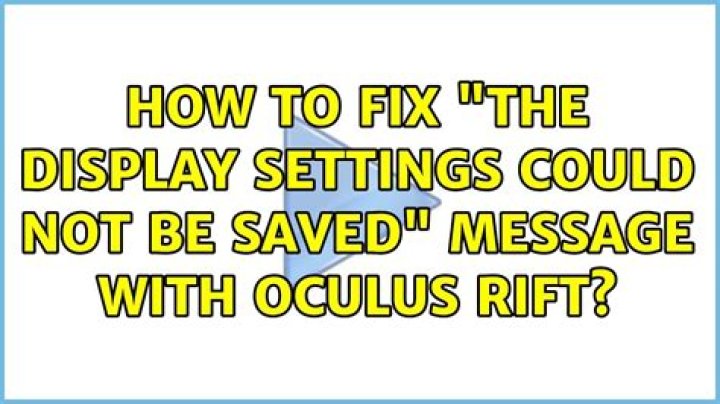 How to fix 