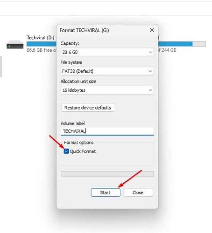 How to format a USB drive? [duplicate]