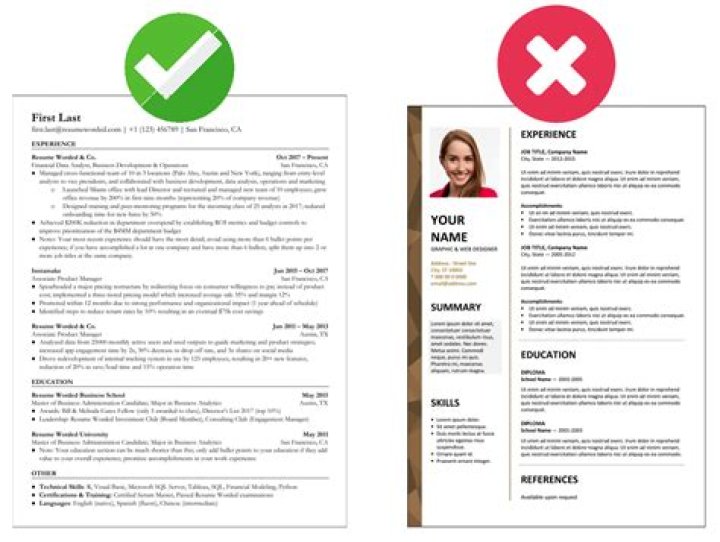 How to format resume for ATS, if can't use columns, text boxes or tables?