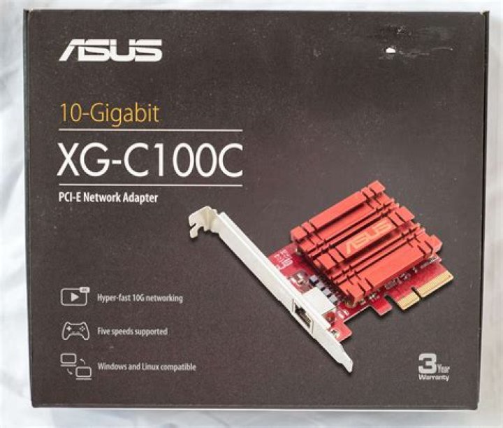 How to get Asus XG-C100C 10G ethernet card working on Ubuntu 18.04