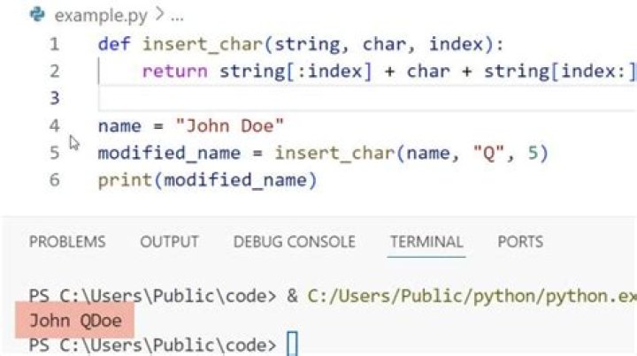 How to get char from string by index?