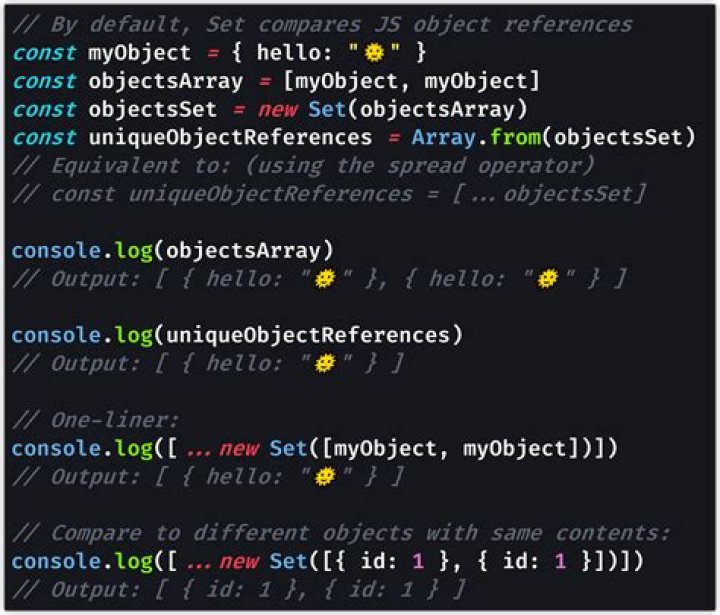 How to get distinct values from an array of objects in JavaScript?