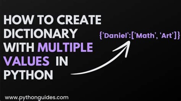 How to get multiple dictionary values?