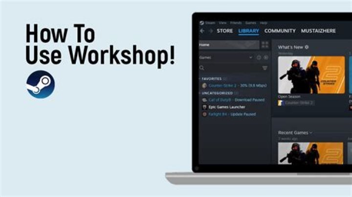 How to get the Steam Workshop to work with 