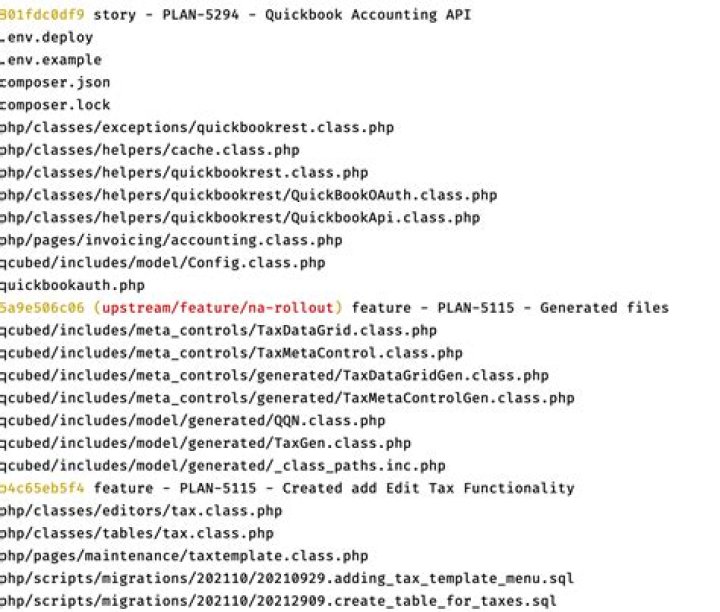 How to have 'git log' show filenames like 'svn log -v'