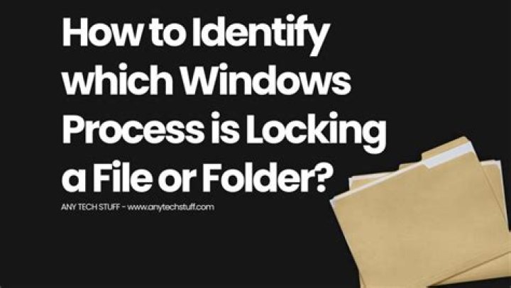 How to identify the process locking a file?