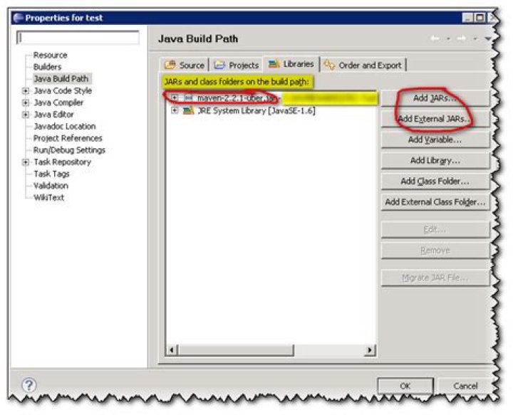 How to import a jar in Eclipse?