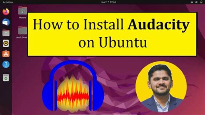 How to install audacity software in Ubuntu? [duplicate]
