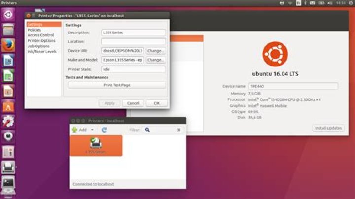 How to install Epson printer drivers on Ubuntu 16.04?