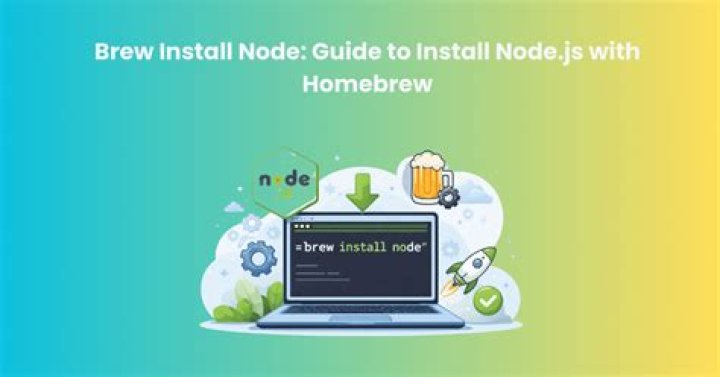 How to install latest version of Node using Brew