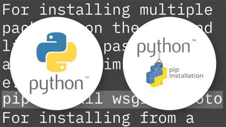 How to install multiple python packages at once using pip 