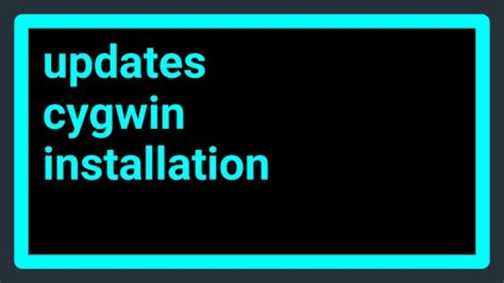 How to install new packages on Cygwin?