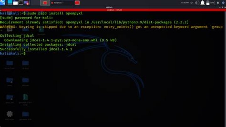 How to install Openpyxl with pip