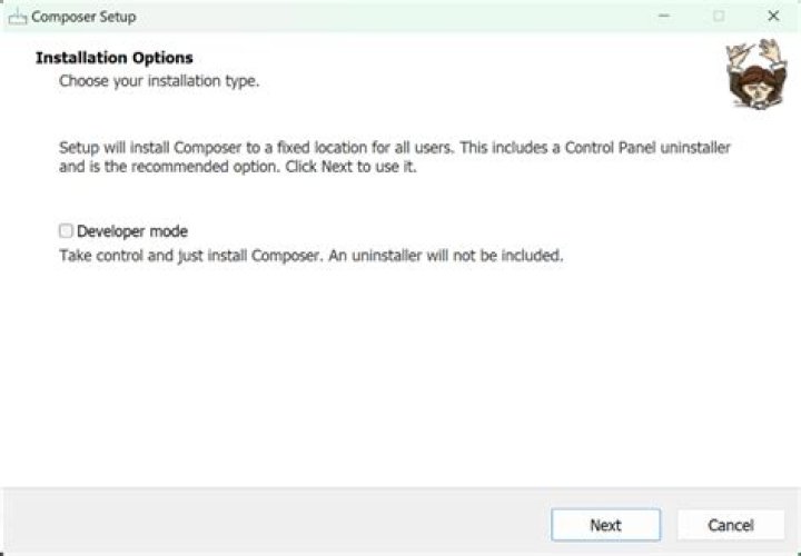 How to install PHP composer inside a docker container