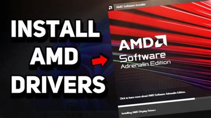 how to install the amd graphic card driver?