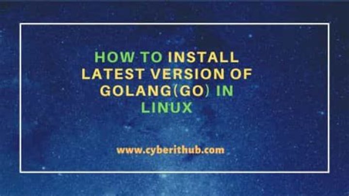 How to install the latest version of golang in Ubuntu?