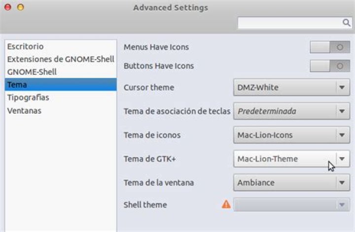 How to install themes with GNOME tweak tool?