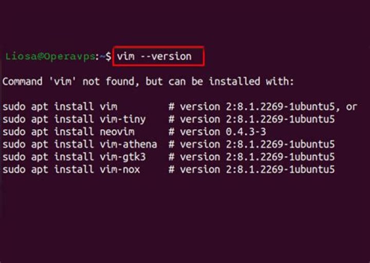 How to install vim on RedHat via commmandline