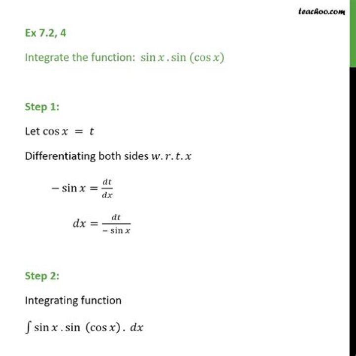 How to Integrate $ \int \sin^2x\cos\ x \ dx $ without substitution [closed]