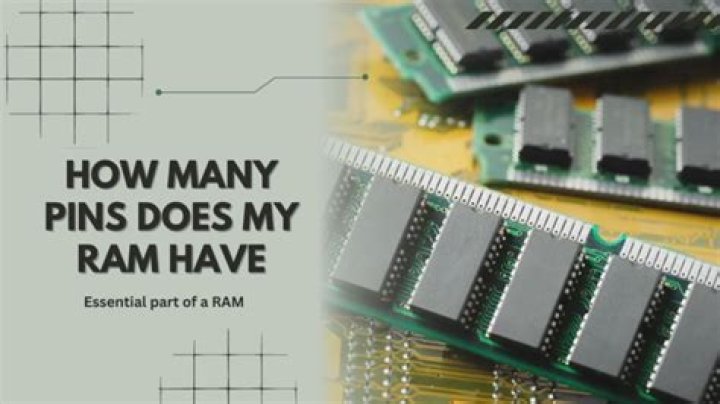 How to know the number of pins on my laptop's ram?