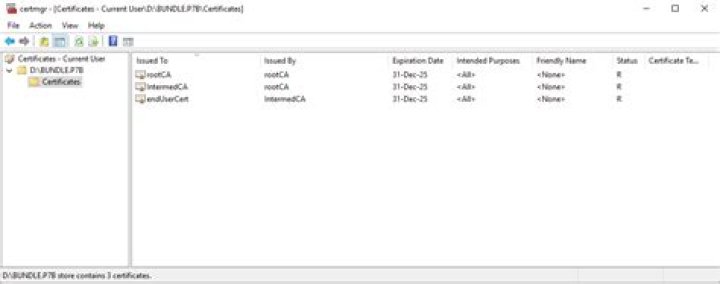 How to load PKCS7 (.p7b) file in java