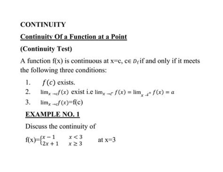 How to locate the points of Continuity & Discontinuity? [closed]