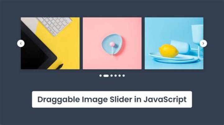 How to make a draggable image in div?
