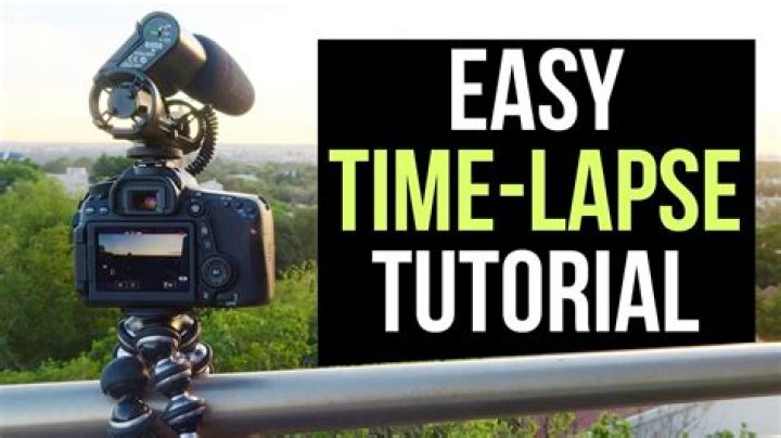 How to make a time-lapse video from a batch of photos