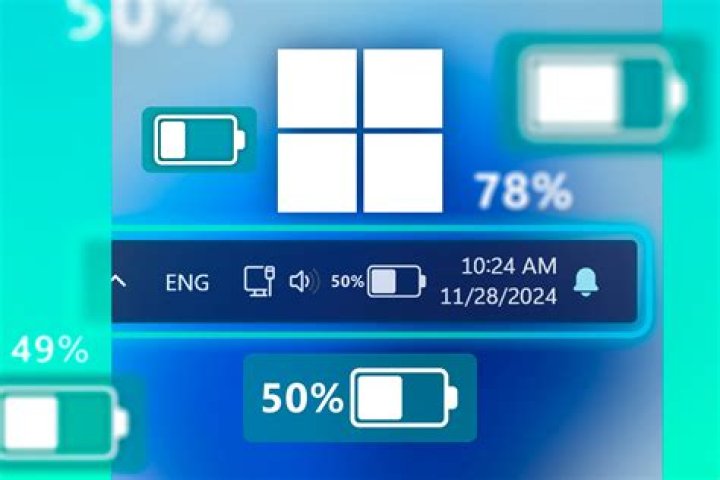 How to make it clear when laptop is on battery in 18.04?