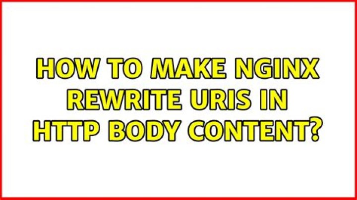 How to make nginx rewrite URIs in HTTP body content?