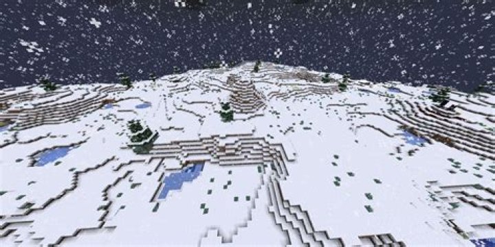 How to make rain look like snow in Minecraft?