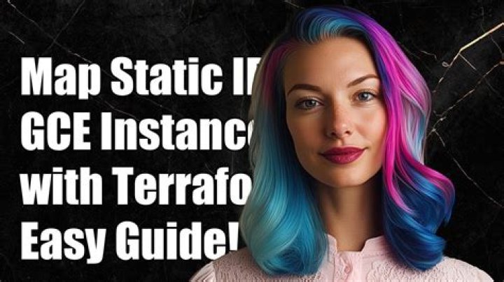 How to map static IP to terraform google compute engine instance?