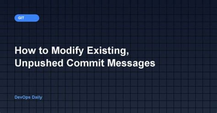 How to modify a specified commit?