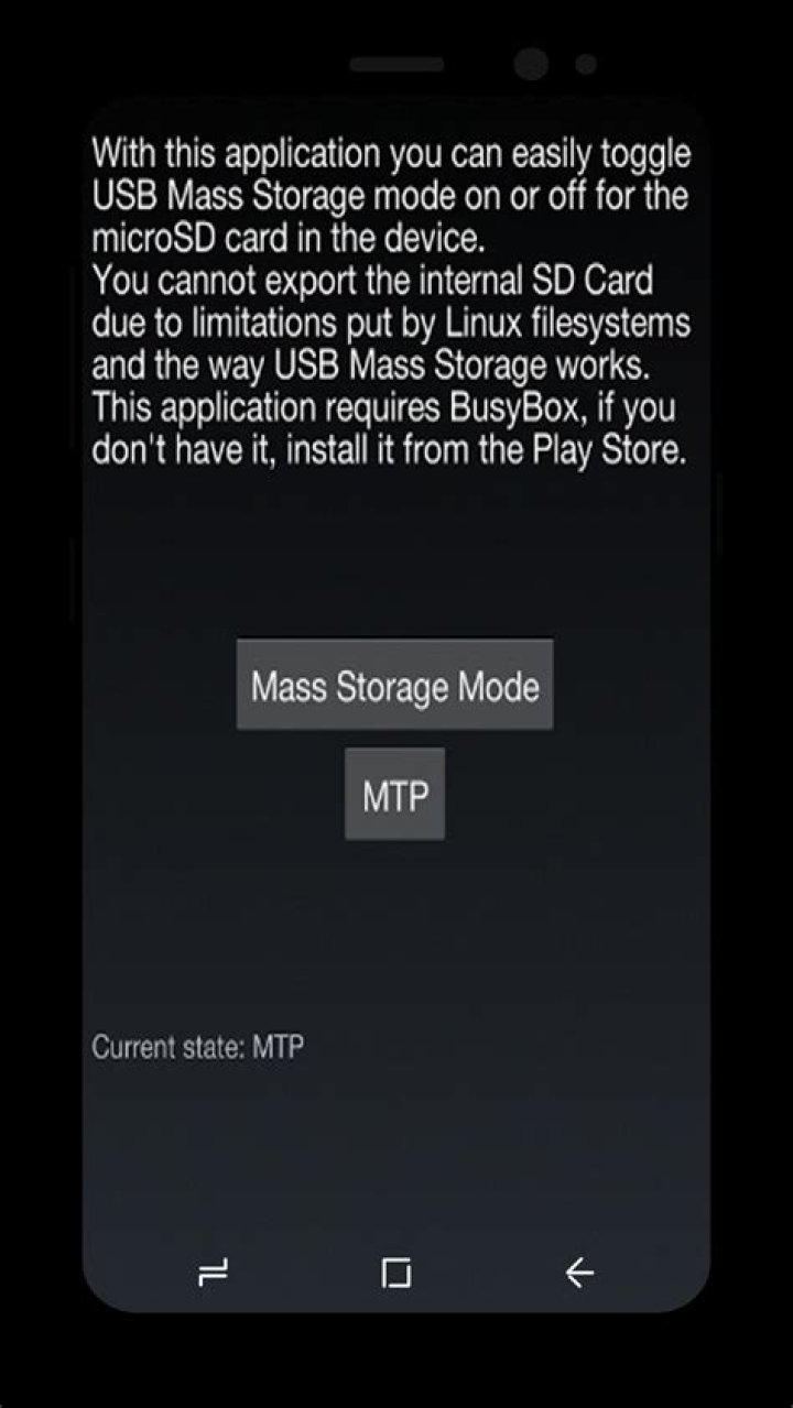 How to mount an Android 4.4.4 in USB mass storage device mode?