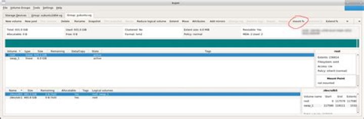 How to mount an LVM volume?