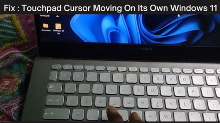 How To: moving the touchpad cursor WHILE typing?