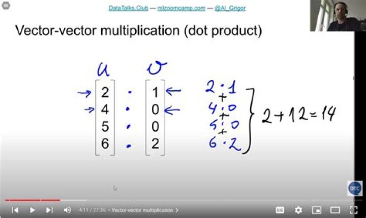 How to multiply a vector from the left side with matrix?