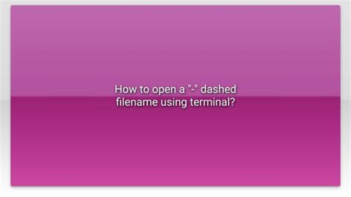 How to open a 