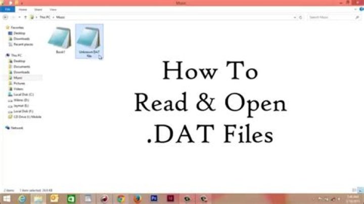 How to open a .data file extension