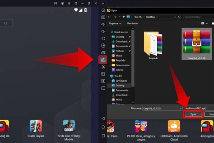 How to open an APK file in Ubuntu 18.04?