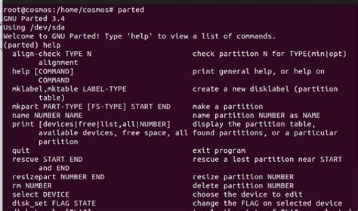 How to open Gparted terminal?