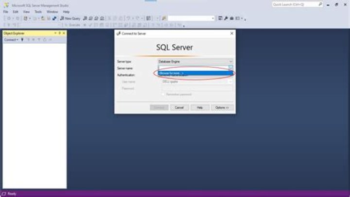 How to Open SQL Server Management Studio 2016