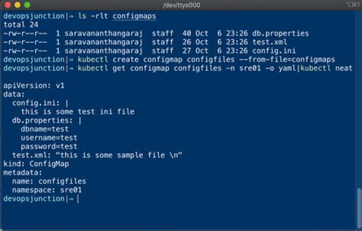 How to patch a ConfigMap in Kubernetes