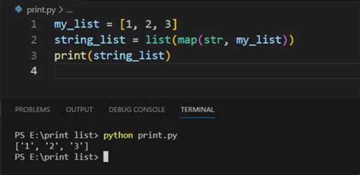 How to print out a numbered list in Python 3