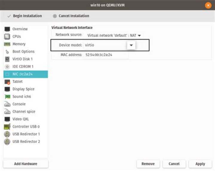 How to properly configure Virt-Manager (QEMU/KVM) with Windows guest