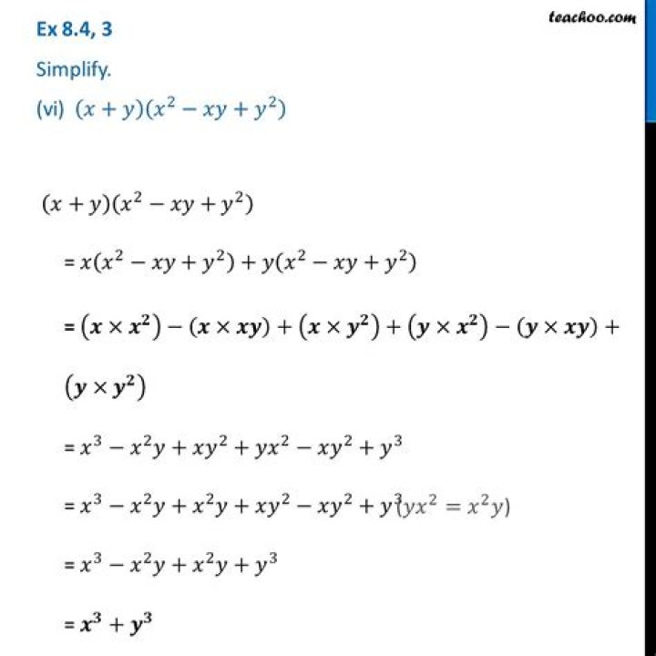 How to prove $x^3-y^3 = (x-y)(x^2+xy+y^2)$ without expand the right side?