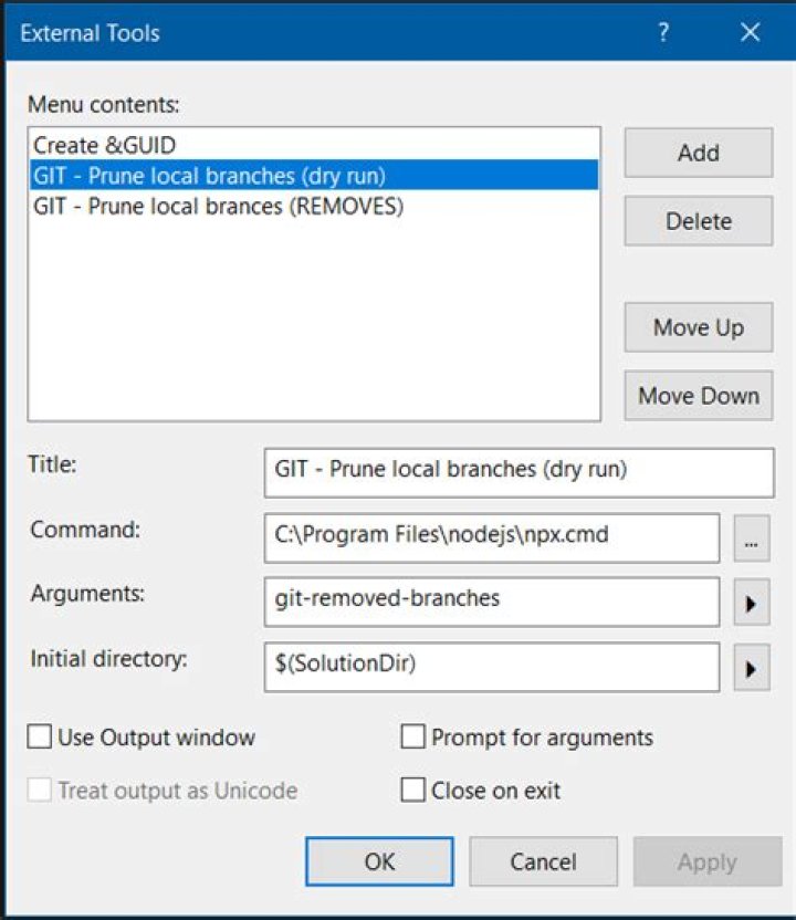 How to prune local tracking branches that do not exist on remote anymore