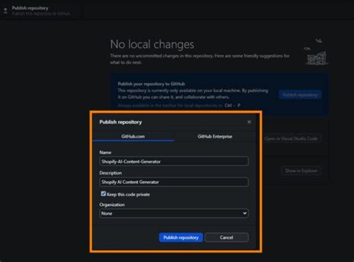 How to publish jar to local repository?